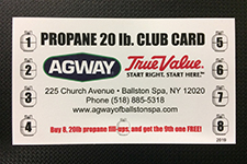 save money with our propane refill card