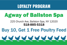save with our poultry feed card